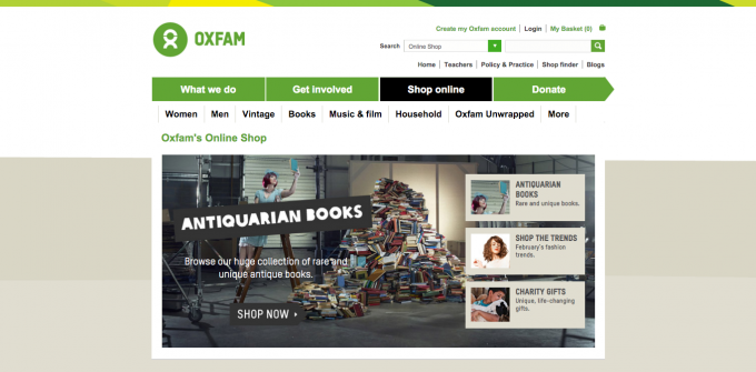 Oxfam s Online Shop   Oxfam GB