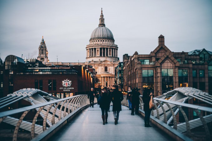 ロンドンの人々