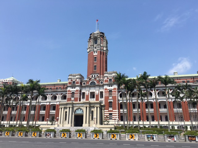 台湾・台北の総督府