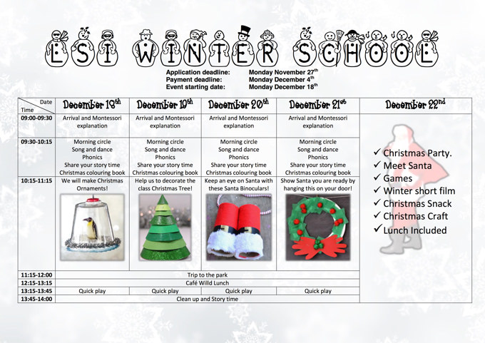 schedule_Little_Starfish_International_School_winter_school