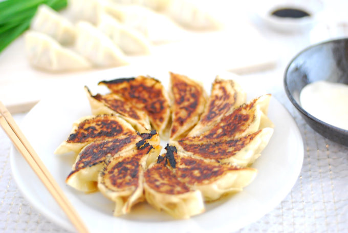 パリパリ焼き餃子レシピ